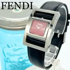 84 FENDI フェンディ時計 レディース腕時計 赤 レッド リバーシブル