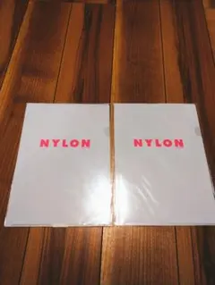 NYLON クリアファイル 2枚 未使用 未開封