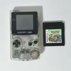 【ジャンク品】ゲームボーイカラー（クリア）おまけ付き