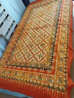新品 マルチカバー 生地 伝統柄 バティック コットン ベッドカバー 布