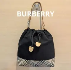 BURBERRY バーバリー ハンドバッグ 巾着 ㈱三陽商会