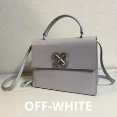 OFF-WHITE ペールブルー ハンドバック