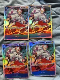 ワンピース カードゲーム ヤマト SR 4枚セット