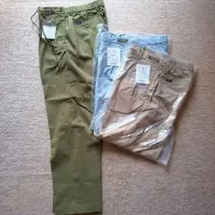 【お値下げ】新品 ☆ベルーナ チノパンツ 3本組