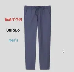 新品未使用　ユニクロ　定価¥2.980- プルオンイージーパンツ S ブルー