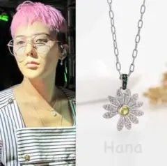 ★デイジー ネックレス★ダイヤモンドタイプ G-DRAGON GD ジヨン
