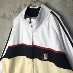 YK143 古着　ジップトレーナー