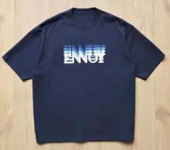 ENNOY ELECTRIC LOGO GRADATION SS TEE L