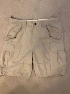 UTILITY POLO RL ベージュ カーゴショートパンツ