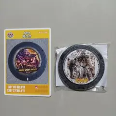 長野県「佐久市 初期ロットラオウ001マンホールカードと缶バッジセット