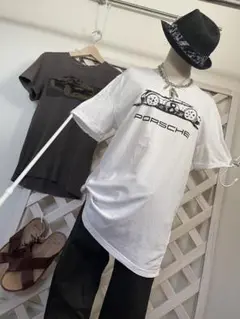 ⭐︎ポルシェ ⭐︎ 〜Ｌ⭐︎車 グラフィックTシャツ⭐︎ポルトガル製