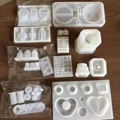 新品コスメ系シリコンモールド9個セット
