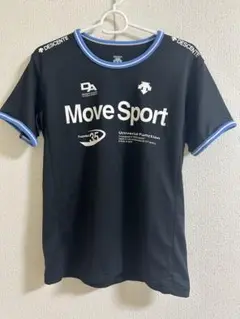 DESCENTE Move Sport Tシャツ 黒色
