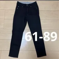 美品　レディース　スキニー　パンツ　61-89 ブラック　CLOSSHI
