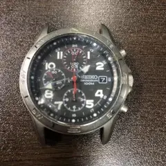 SEIKO クロノグラフ 腕時計 100M防水　ジャンク