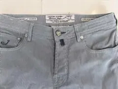 JACOB COHEN ストライプデニムパンツ ライトブルー サイズ31