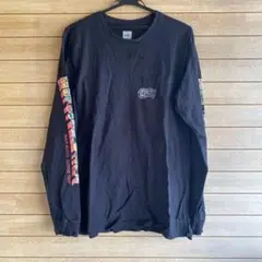 S524.2 HUF ブラック ロングスリーブ M