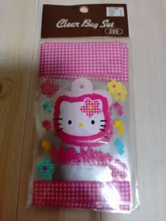 【レア】ハローキティ クリアバッグセット