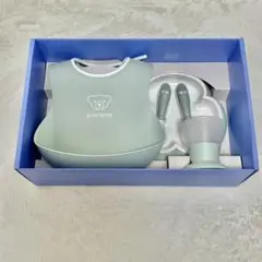 【新品未使用】BABYBJORN べビーディナーセット パウダーグリーン 箱あり