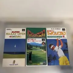 スーパーファミコン　マッチプレイゴルフ　ベストショットプロゴルフ　ナグザット
