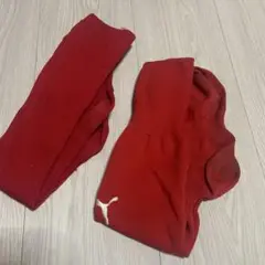 サッカー 靴下 赤 ラインなし