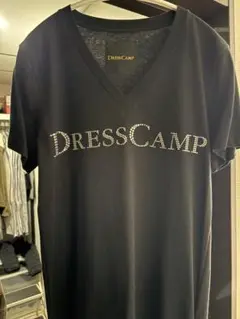 DRESSCAMP スワロフスキー Tシャツ 46サイズ