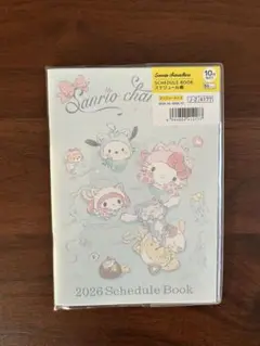 手帳　2025年１０月始まり　B6 スケジュール手帳　手帳　サンリオ