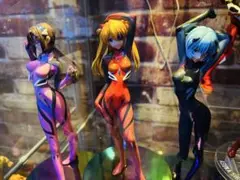 エヴァンゲリオン　アスカ、レイ、マリ　3体セット
