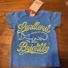 オフィシャルチーム　Tシャツ　ブルー　80cm