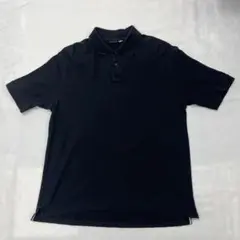 美品　Saks Fifth Avenue ブラック ポロシャツ