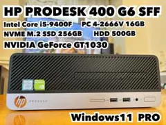HP ProDesk400 G6 第9世代 デスクトップPC GT1030搭載