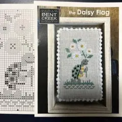クロスステッチ図案　<the Daisy Flag> BENT CREEK