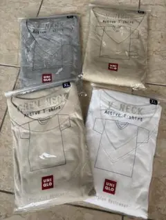 ユニクロUNIQLO アクティブTシャツ4枚セット