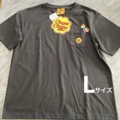 チュッパチャプス　刺繍Tシャツ　メンズL ブラック