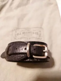 OLD JOE レザーバングル 2連 ダブル リストバンド オールド