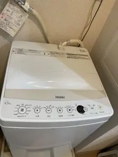 【美品】Haier 4.5kg ハイアール洗濯機JW-C45BE