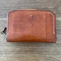 Dakota 二つ折り財布 ブラウン レザー