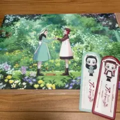 アン・シャーリー　クリアしおり東京popup 赤毛のアンダイアナ　クリアファイル