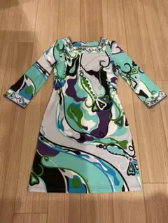 ♡VOYAGE♡ 美品エミリオプッチワンピース　君嶋十和子着用 袖フリル ♡VOYAGE♡様専用 美品エミリオプッチワンピース 君嶋十和子着用