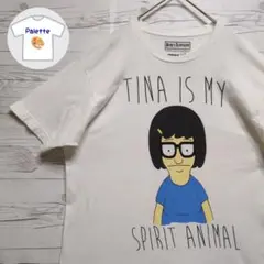 Bob's Burgers　ボブズ・バーガーズ　海外アニメ　キャラクター　白　L
