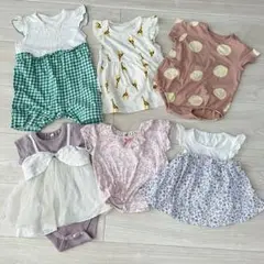 ロンパース　6点セット　80センチ　ベビー服