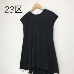 23区 ニジュウサンク　ノースリーブ　チュニック　カットソー