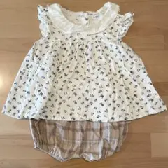 セットアップ　トップス　ノースリーブ　ブルマjuo しまむら