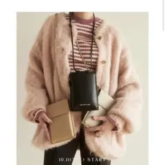新品未開封searoomlynn★シールームリン ショルダーバッグ グレージュ