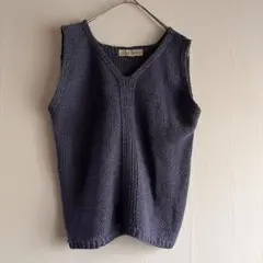 【最終価格】ノースリーブ　ざっくり編み