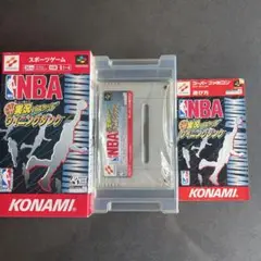 スーパーファミコン ソフト NBA 実況バスケット ウイニングダンク