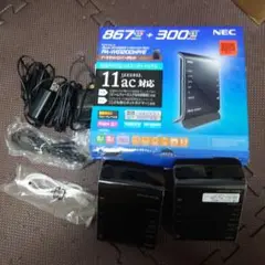 NEC WJ200HP モバイルルーター 867Mbps + 300Mbps