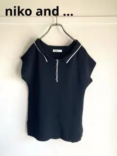 niko and ... ポロシャツ ニット カットソー 半袖
