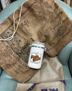 大特価！KEY COFFEE キャニスター 保存巾着袋