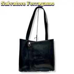 Salvatore Ferragamo フェラガモ トートバッグ ブラック
